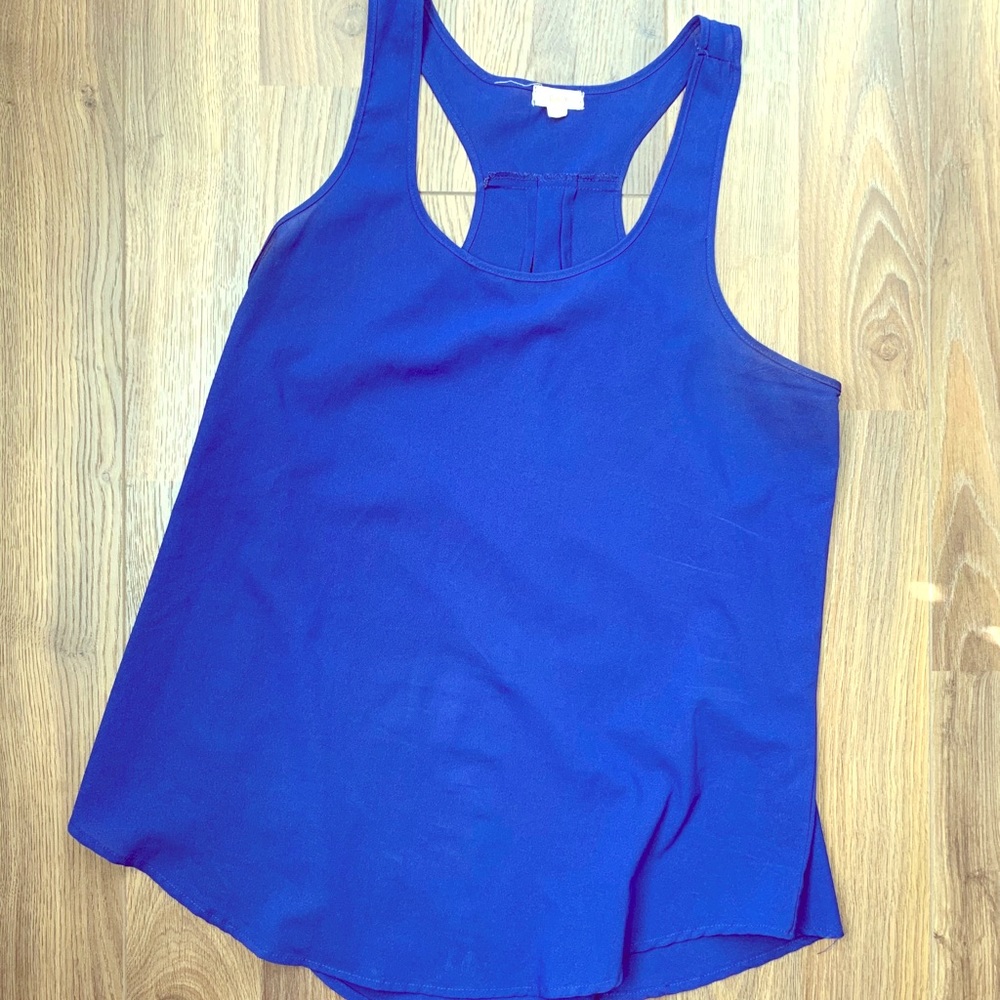 Racer back Chiffon Tank
